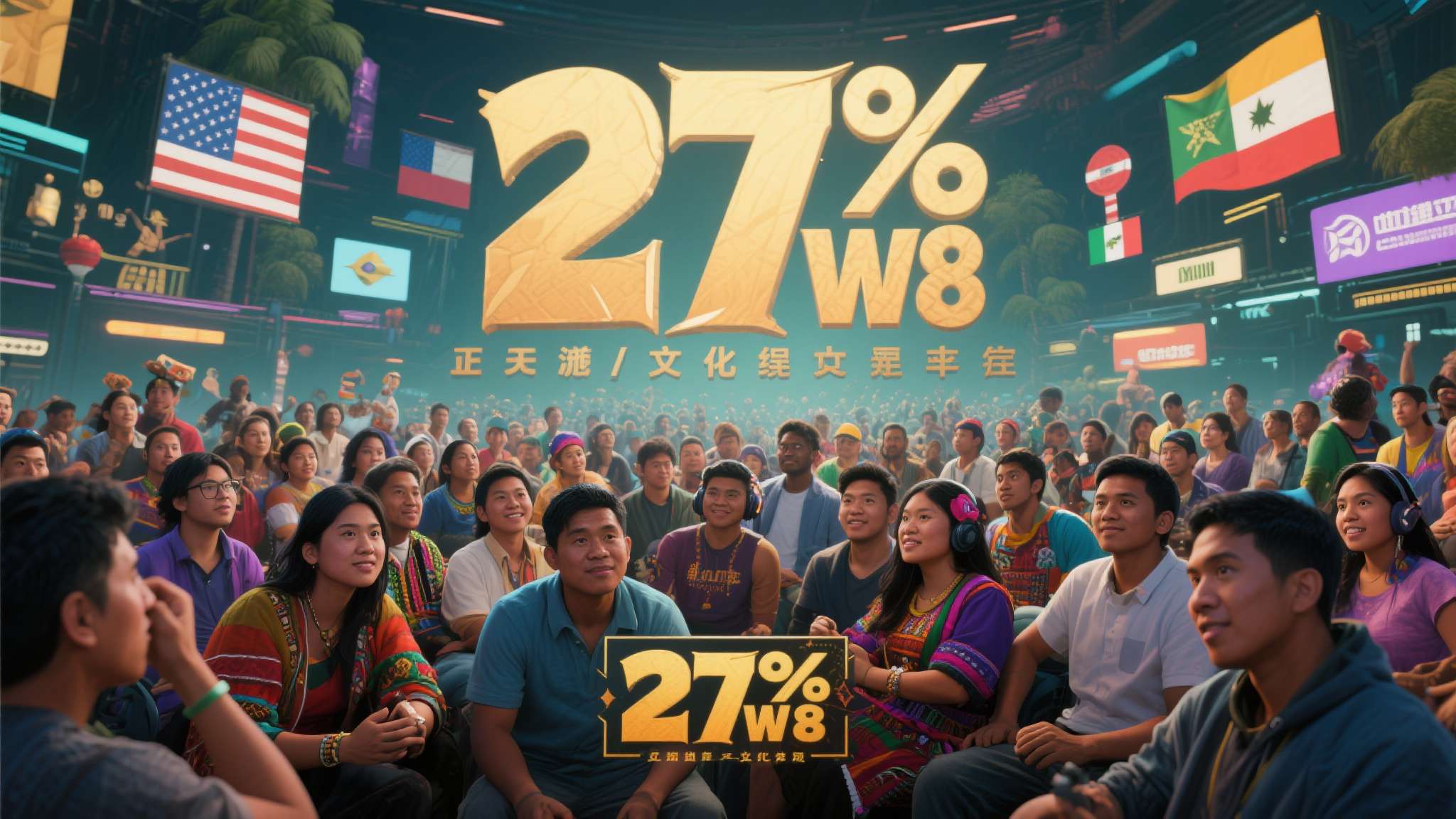 值得注意的是，这27万人并非某一地区或某一类型玩家的单一样本，而是来自欧美、亚洲