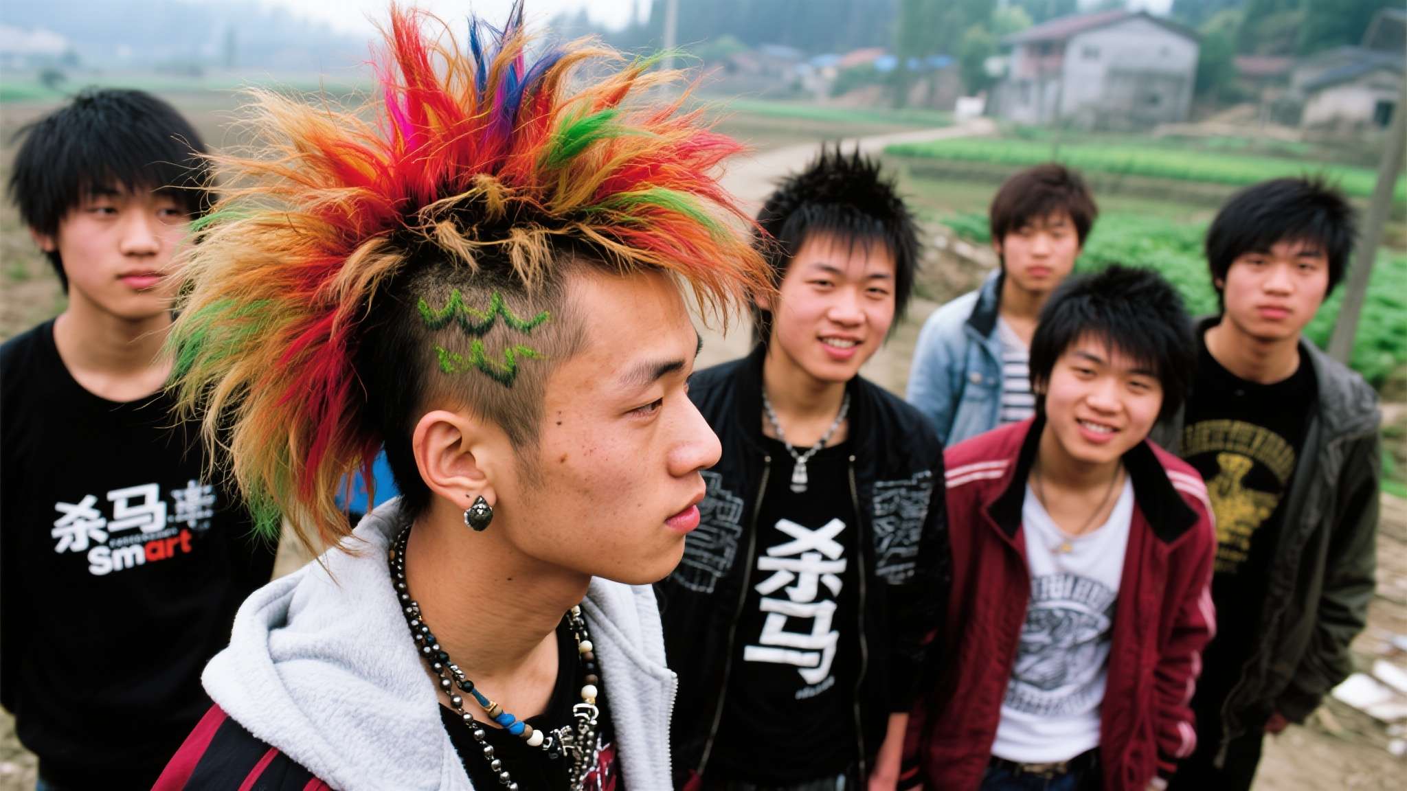 马头原单法玛特 杀马特(Smart) 是2000年代末到2010年代初风靡中国农村青年群体的一种